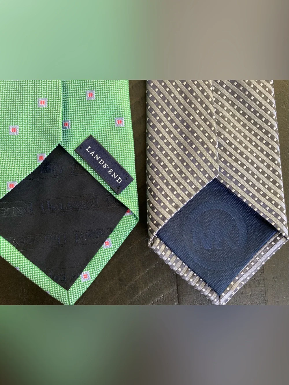 Men's and 100% Silk Ties - Assorted sizes and brands